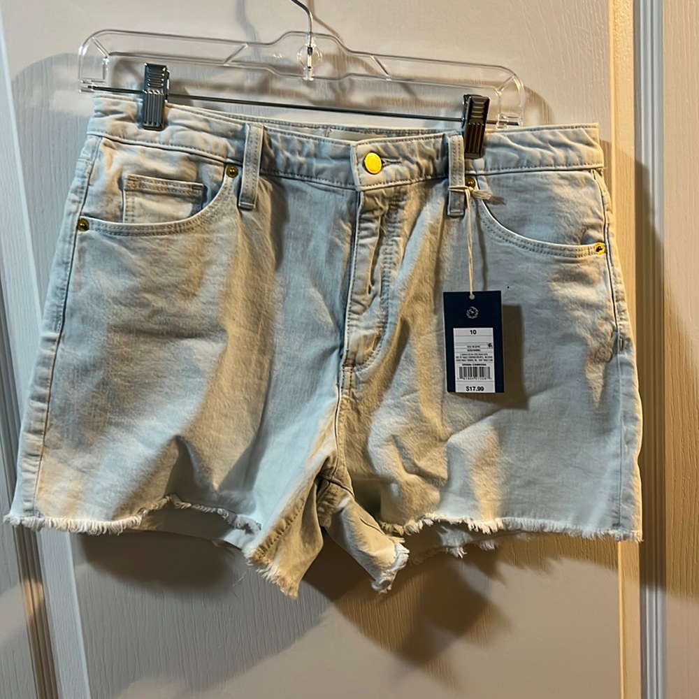 University Thread Jean Shorts